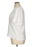 Open Edit 100% Polyester Ivory Short Sleeve Blouse Size XL - photo 5