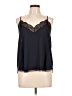 1.State 100% Polyester Black Sleeveless Blouse Size L - photo 1