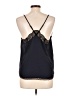 1.State 100% Polyester Black Sleeveless Blouse Size L - photo 2