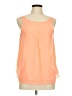 E&M Collection Orange Sleeveless Blouse Size M - photo 1
