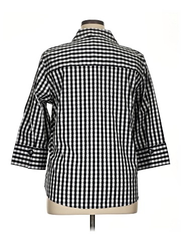 Foxcroft 3/4 Sleeve Button-Down Shirt (view 2)