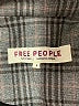 Free People Plaid Gray Blazer Size S - photo 6