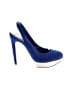 BCBGMAXAZRIA Color Block Blue Heels Size 6 1/2 - photo 1