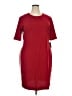 Kasper Burgundy Casual Dress Size XXL - photo 1
