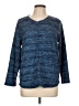 St. John's Bay 100% Polyester Blue 3/4 Sleeve Top Size L - photo 1