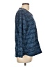 St. John's Bay 100% Polyester Blue 3/4 Sleeve Top Size L - photo 4