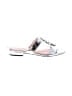 J.Crew 100% Leather Silver Sandals Size 7 - photo 1