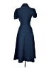 DKNY 100% Polyester Blue Casual Dress Size 10 - photo 2
