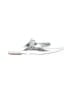 J.Crew Metallic Silver Mule/Clog Size 10 - photo 1