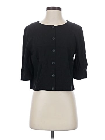 Assorted Brands 3/4 Sleeve Button-Down Shirt (view 1)