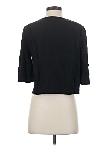Assorted Brands 3/4 Sleeve Button-Down Shirt (view 2)