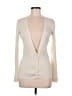 Moda International 100% Cotton Ivory Cardigan Size M - photo 1