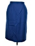 Pendleton 100% Wool Solid Blue Wool Skirt Size 10 Petite - photo 1