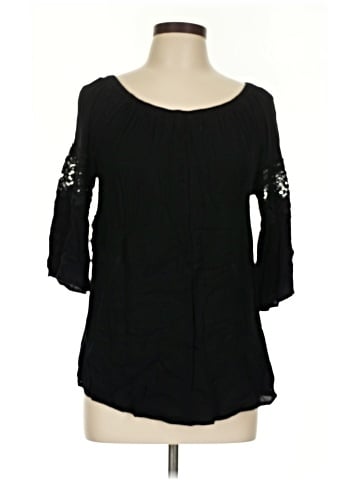Umgee 3/4 Sleeve Blouse (view 1)