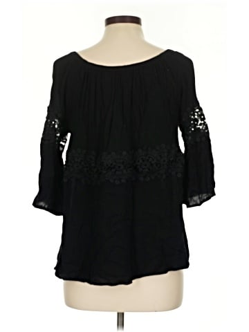 Umgee 3/4 Sleeve Blouse (view 2)