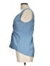 Shein Blue Sleeveless Blouse Size L - photo 5