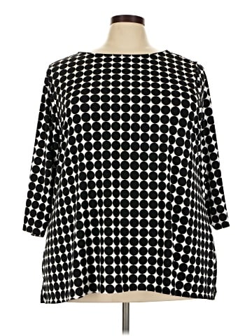 Croft & Barrow 3/4 Sleeve Blouse (view 1)
