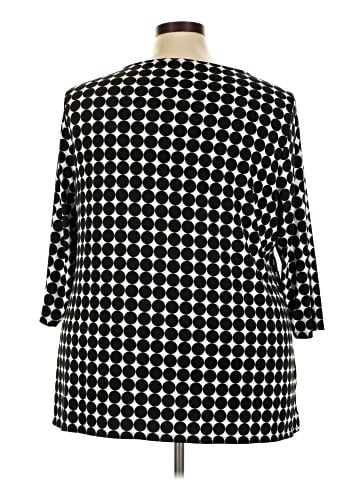 Croft & Barrow 3/4 Sleeve Blouse (view 2)