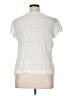 Sundance White Short Sleeve Blouse Size XL - photo 2