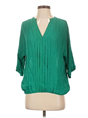 Joie 3/4 Sleeve Silk Top (view 1)