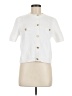 Zara 100% Polyester White Cardigan Size M - photo 1