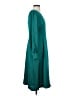 Ann Taylor 100% Polyester Teal Casual Dress Size 4 - photo 4