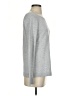 Talbots Graphic White Silver Pullover Sweater Size S - photo 4