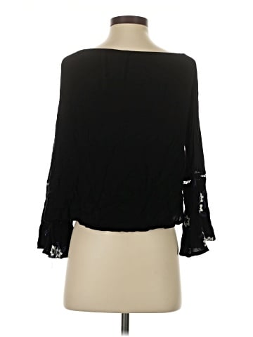Sun & Shadow 3/4 Sleeve Blouse (view 2)