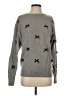 Edikted 100% Acrylic Stars Gray Pullover Sweater Size S - photo 1