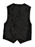 Van Heusen 100% Polyester Black Tuxedo Vest Size 8 - photo 2