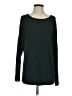 CAbi Solid Green Black Pullover Sweater Size XS - photo 1