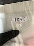 TCEC 100% Polyester Solid Ivory Casual Skirt Size L - photo 4