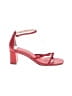 J.Crew 100% Leather Red Sandals Size 8 1/2 - photo 1