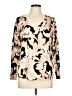 Chico's Paisley Ivory Cardigan Size L - photo 1