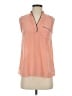 Mine 100% Polyester Pink Sleeveless Blouse Size S - photo 1