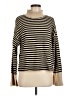 Sanctuary Stripes Tan Pullover Sweater Size M - photo 1