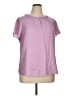 Boden Purple Short Sleeve Blouse Size 16 - photo 1