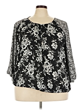 Croft & Barrow 3/4 Sleeve Blouse
