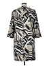 Kasper Graphic Black Ivory Coat Size 14 - photo 2