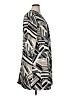 Kasper Graphic Black Ivory Coat Size 14 - photo 4
