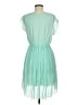Alya 100% Polyester Solid Teal Cocktail Dress Size M - photo 2