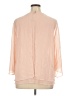 Jennifer Lopez 100% Polyester Pink 3/4 Sleeve Blouse Size XL - photo 2