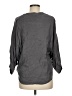 Lovestitch Gray 3/4 Sleeve Blouse Size M - photo 2