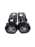 J.Crew 100% Leather Black Sandals Size 8 1/2 - photo 2