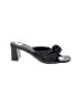 J.Crew 100% Leather Black Sandals Size 8 1/2 - photo 1