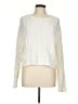Lucky Brand 100% Cotton White Pullover Sweater Size L - photo 1