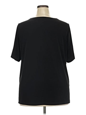 Susan Graver Short Sleeve Top (view 2)