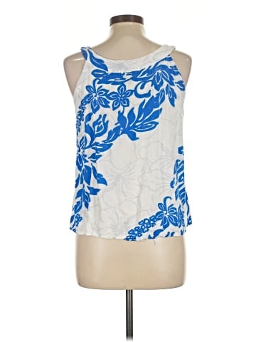 Hibiscus Collection Sleeveless Blouse (view 2)