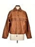 Max Studio 100% Polyurethane Brown Jacket Size L - photo 1