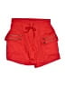 Helium Solid Red Cargo Shorts Size S - photo 1